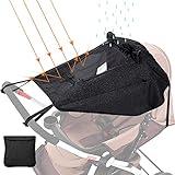 GeeRic Sonnensegel Kinderwagen mit UV Schutz 50+ Universal...