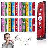 Homefantasy 20Pcs Zufällige Farben Cartoon Mundharmonika,Aufgeklärt...