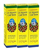 3x140g Le Phare du Cap Bon Harissa Sauce (3 große Röhrchen)