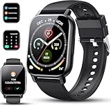 Smartwatch Herren Damen, 1,85' Zoll Voll Touchscreen Smart Watch mit...