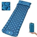 NHOWIN Isomatte Selbstaufblasend, 9CM Verdicktes Luftmatratze Camping mit...