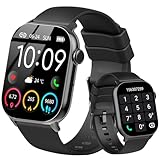 Smartwatch Herren Damen, 1,96' HD Smartwatch Damen mit Telefonfunktion,...
