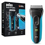 Braun Series 3 ProSkin Rasierer Herren, Elektrorasierer mit...