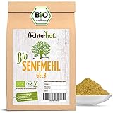 BIO Senfmehl (250g) Senfsaat gelb gemahlen, teilentölt zur Senfherstellung...