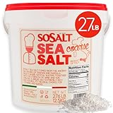 Grobes Meersalz, von SoSalt, sizilianisch, 12,5 kg, Lebensmitteleimer,...