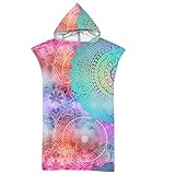 Proumhang Changement Bademantel, Changing Towel, Surfponcho-Handtuch mit...