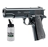 Set: Softair Pistole 19Eleven Vollmetall 0,5 Jule 6 mm BB Federdruck...