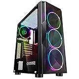 EMPIRE GAMING – Diamond PC-Gehäuse Gamer- ARGB Mittelgroßer...