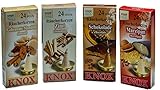 Knox Räucherkerzen 4er Set - Bäckereimix - Düfte: Marzipan, gebrannte...