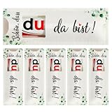 BOFUNX 24pcs Schön dass du da bist Gastgeschenke Hochzeit Eukalyptus...