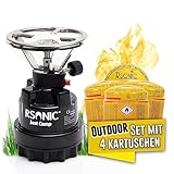 Rsonic Campingkocher Gaskocher Stechkartuschenkocher Kartuschenkocher mit...