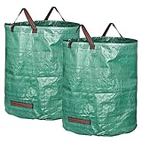 GardenMate 2X 272l Gartensack Laubsack Gartenabfallsack stabil -...