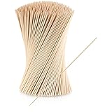 com-four® 1000x Schaschlik Spieße aus Holz - lange Holzspieße zum...