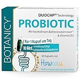 BOTANICY Probiotic - Präbiotika und Probiotika zur Darmsanierung - 10 Mrd....