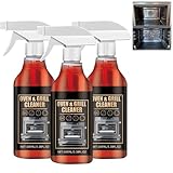 Backofenreiniger Spray, Küchenfronten Reiniger, Backofen Reiniger Extra...
