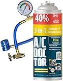 3in1 Dichtmittel, Öl & Kältemittel R134A Ersatzgas für Klimaanlagen von...