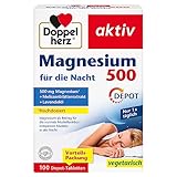 Doppelherz Magnesium 500 für die Nacht - Mit Melisse und Lavendelöl -...