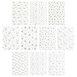 Ideen mit Herz Transparentpapier mit Goldfolienverledelung | DIN A4 | für...