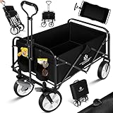 KESSER® Bollerwagen faltbar Handwagen Transportkarre Gerätewagen | inkl....