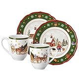 Hutschenreuther Happy Wintertime Set 4 teilig - green