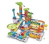 VTech Marble Rush - Super Action Set L100 E – Interaktives Kugelbahn-Set...