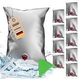 ZELTNACHT 10x Premium Wasserbeutel 15L BPA-frei - Faltbar &...