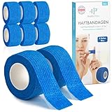 Health Press® Fingerpflaster Selbsthaftend – 8x Pflaster Rolle (2,5cm x...