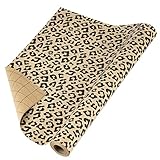 RUSPEPA Kraft-Geschenkpapierrolle - Leopardenmuster Für Alle Gelegenheiten...