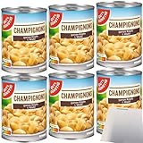 Gut&Günstig Champignons 1. Wahl ganze Köpfe 6er Pack (6x400g Dose) + usy...