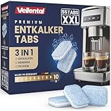 3-in-1 Entkalkungstabletten für Kaffeevollautomaten & Kaffeemaschinen (55...