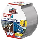 tesa Aluminium Klebeband / Selbstklebendes Aluminiumband für Reparaturen...