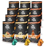 Nespresso kompatible Kaffee Kapseln (40xHaselnuss, 40xVanille, 40xKaramel...