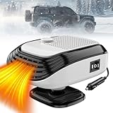 comenem Auto Heizung 12V 150W, 2026 Neu Tragbare Heizlüfter Auto mit 360...