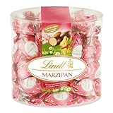 Lindt Schokolade Marzipan-Eier mit Amaretto im pinken Frühlingsdesign |...