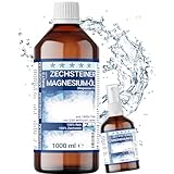 1000ml Magnesiumöl + 100ml Spray Premium Set | 100% Zechstein | Für Haut...