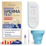 Accufast Spermatest für Männer - SP10 Fruchtbarkeitstest für männer -...