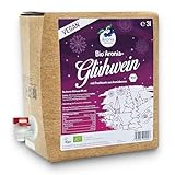 Bio Aronia Glühwein 3 Liter - mit Fruchtwein aus Aroniabeeren (Packung mit...