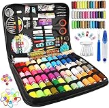 Nähset mit,Nähzubehör,264 komplettes Nähzeug,43 Garnrollen...