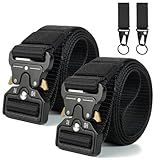 MOAZIFI 2er Taktischer Gürtel, Gürtel Herren, Arbeitsgürtel Herren,...