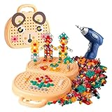 HAZARA Montessori Werkzeug ， Intelligente Montage Spielzeug Werkbank...
