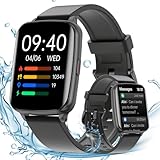 PASONOMI Smartwatch Herren 1.8 Zoll HD Touchscreen IP68 Wasserdicht 100+...