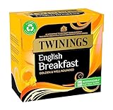 Twinings 80 Teebeutel (English Breakfast) - Schwarzer englischer Tee -...