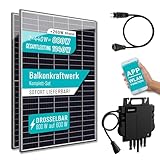 PIANETA Balkonkraftwerk 1140W Bifaziale gesamtleistung 880W / 800W mit...