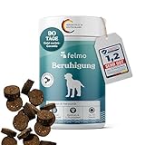 FELMO Beruhigungs-Snacks für Hunde, Leckerlis zur Beruhigung bei Stress...