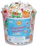 Frigeo Traubenzucker-Lolly in drei Geschmacksrichtungen: Erdbeer, Tropic...