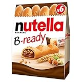nutella B-ready – Knusprige Waffel mit cremiger Füllungund Weizencrisps...