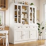 Moimhear Hochschränke fürs Wohnzimmer, 140×40×175cm, Küchenschrank,...