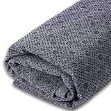 Huimai 180x120 cm Tufting Tuch rutschfeste Teppichunterlage, 2 mm verdickte...