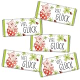 STEINBECK Glück Geschenk 5 mal 18g Minischokolade - Viel Glück -...