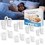 Anti Schnarch Nasenspreizer, 8 Stück Schnarchstopper, Anti Snoring...